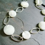 Creamy Ivory Mother of Pearl Necklace